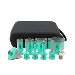 Diamond Core Drill Bits Set - Lekomesh Tile Hole Saw Kit (6/8/10/25/35/50/65M.... Fixed Price $118.88.