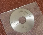 (1) Thurston 1.25 X .028 3/8 #314 Hss Slitting Jeweler's Slotting Saw Blade. Fixed Price $19.99.