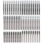 60 Piece Jigsaw Blades Set Straight And Fast Cuts For Wood Plastic.... Fixed Price $39.15.