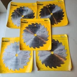 Lot Of Nos Dewalt 7-1/4" Combination Industrial Steel Saw Blade DW3325 DW3323. Fixed Price $65.00.