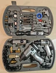 Coleman Powermate 58PC Air Compressor Tool Set #024-0155SP (CP1116635) In Case. Fixed Price $79.00.