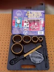Artu 9-PC Tungsten Carbide Gritted Set With Case Brand New Nib. Fixed Price $74.99.