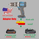 Adapter Fits Hercules 20V Tools For Porter Cable,black And Decker Battery. Fixed Price $22.86.