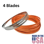 Meat Band Saw Blade 96 Inch 3TPI 5/8 X .022 (4 Pack). Fixed Price $50.95.