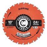 Crescent CSBRP-1024 Ripping Carbide Blade, 10'' X 24T. Fixed Price $31.03.