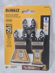 Dewalt 3-PACK Multiple Materials Oscillating Tool Blade DWA423SET !. Fixed Price $19.99.