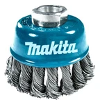 Makita 1 Piece - 3 Inch Knotted Wire Cup Brush For Grinders On Metal. Fixed Price $17.99.