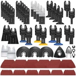 Trivd Frol 121 Pack Oscillating Saw Blades, Titanium Tool Black. Fixed Price $55.69.