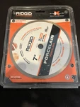 *new Open Package* Ridgid In. Premium Tile Diamond Blade, HD-CJ70P, 1001308252. Fixed Price $29.95.