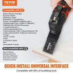 Vevor 50PCS Oscillating Saw Blades, Universal Quick Release. Fixed Price $31.39.