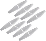 8 Pcs Metal Lawn Mower Saw Blades Replacement For Cordless Trimmers. Fixed Price $11.99.