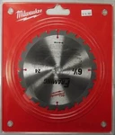 Milwaukee 48-40-4108 6-1/2" X 24 Carbide Tooth Saw Blade Clamshell Japan. Fixed Price $8.00.