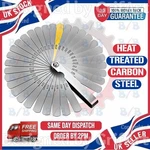 32 Blade Feeler Gauge Metric Imperial Measuring Gap Thickness Tool Spacing Set. Fixed Price $6.16.