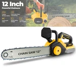 12'' Compact Cordless Chainsaw For Dewalt 20V Brushless Handheld W/chain. Fixed Price $53.90.