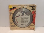 New Sealed Disston Circular Saw Blades 7-1/4" Chisel Tooth Model# W714. Fixed Price $15.95.