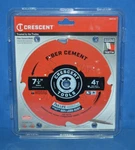Crescent Fiber Cement Blade 1/4" Polycrystalline Diamond Teeth CSBFC-704. Fixed Price $14.95.