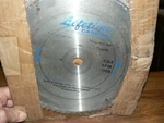 Lifetime Carbide 10"DIA. 72 Tooth Blade 5/8" Arbor. Fixed Price $8.00.