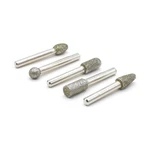 Big Horn 19391 5PC Diamond Burr Set - 1/4 Inch Shank 50 Grit Coarse. Fixed Price $19.50.