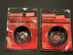 Vintage Craftsman Hole Saws, 925238 2-1/8 & 925239 2-1/2 New Package. Usa. Fixed Price $13.00.