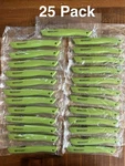 Lot Of 25 Westcott 17519 Green Safety Knife Box Cutter Ceramic Blade. Fixed Price $93.00.