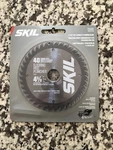 Skill 75540 4-3/8" X 40-TEETH Carbide Flooring Blade Saw. Fixed Price $13.95.