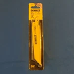 Dewalt DW4845 6-IN 10/14TPI Straight Back Bi-metal Recip Saw Blade Pack Of .... Fixed Price $13.45.