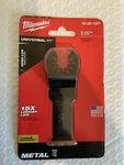 Milwaukee 49-25-1251 Open-lok 1-1/8 In. Titanium Enhanced Bi-metal Blade. Fixed Price $14.99.