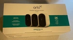 Arlo Outdoor Security Camera 3-PACK Essential Xl 3RD Gen New Sealed 193108148894. Fixed Price $100.95.