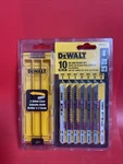 Jigsaw Blade Set, 10-PC. DW3741C. Fixed Price $24.00.