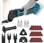 Electric Cordless Oscillating Multi Tool For Makita 18V BATTERY,6 Speed,blue. Fixed Price $58.48.