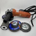 Fein Wsg 7-115 Pt 4-1/2 Compact Angle Grinder + 3 Discs & Blade. Fixed Price $119.99.