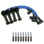 Ngk Wire Set & Bosch Double Platinum Spark Plugs Kit For Contour Escape 2.0 L4. Fixed Price $82.95.