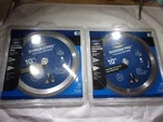 2 New Century 10" Diamond Pro Continuous Rim Blades # 75459. Fixed Price $44.00.