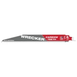 Milwaukee 9INCH 6 Tpi The Wrecker With Carbide Teeth Sawzall Blade 3PK. Fixed Price $34.97.