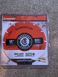 Crescent CSBCM-1260 Combination Carbide Blade, 12'' X 60T. Fixed Price $25.00.