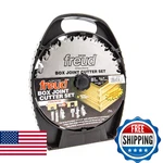 Freud 8" Box Joint Cutter Set With Tico Hi-density Carbide For Perfect Square. Fixed Price $108.00.