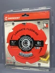 Crescent 7-1/4" X 8-TOOTH Laminate Flooring Circular Saw Blade CSBLF-708. Fixed Price $54.95.
