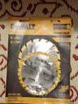 Dewalt 5 30T, And 16T Combination Industrial Pack, 2 Blades. Fixed Price $14.99.