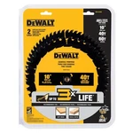 Dewalt DWA110CMB 10" 40T & 60T General Purpose Miter/table Saw Blade 2PC. Fixed Price $35.95.