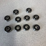 Rbi R4-RS Rubber Seal Ball Bearings- Lot Of 10. Fixed Price $7.50.