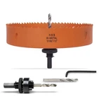 Vikiton 7-1/8 Inch Hole Saw With Arbor For Metal Wood Plastic, 7.1 Bi-meta. Fixed Price $40.00.