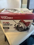 Hyper Tough 12AMP 7 1/4-INCH Circular Saw Adjustable Bevel AQ10019G Carbide. Fixed Price $25.71.