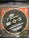 Warrior 7" Segmented Wet / Dry Diamond Saw Blade 68883 Brand New. Fixed Price $15.00.