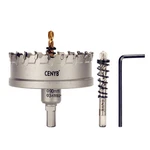 Cenyb 3-17/32 90MM Tungsten Carbide Tipped Hole Saw 2PCS Titanium-plated Pilot. Fixed Price $45.77.