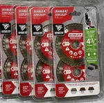 Diablo 4-1/2 Masonry Cut Off Blades Diamond Rim For Angle Grinder 8. Fixed Price $44.95.