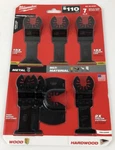 Milwaukee 49-10-9107 Multi-tool Blade Set (7PC) Multi-material Titanium Enhanced. Fixed Price $39.60.