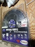 Imperial Purple Dry Segmented High Speed Blade H8I 78976. Fixed Price $150.00.