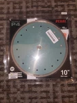Pearl P4 Turbo Mesh Porcelain Tile Blade. Fixed Price $69.99.