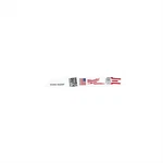 Milwaukee 48-01-6184 50PK Of 6" W/ Tpi Metal Cutting Recip. Saw Blades. Fixed Price $97.31.