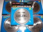 5 Calhawk 4-1/2 Cordless Circular Saw Blade 40T Carbide. Fixed Price $30.99.